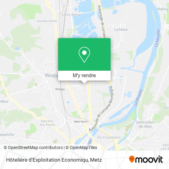Hôtelière d'Exploitation Economiqu plan