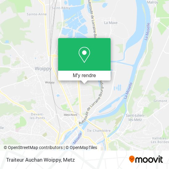 Traiteur Auchan Woippy plan