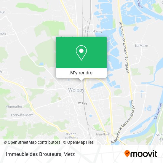 Immeuble des Brouteurs plan