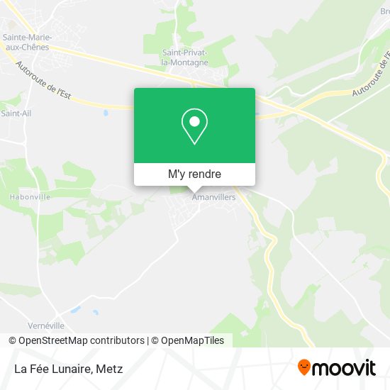 La Fée Lunaire plan