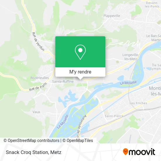 Snack Croq Station plan