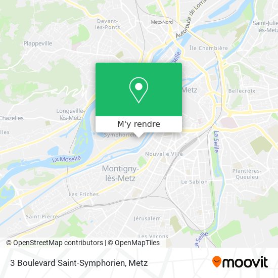 3 Boulevard Saint-Symphorien plan