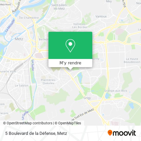 5 Boulevard de la Défense plan