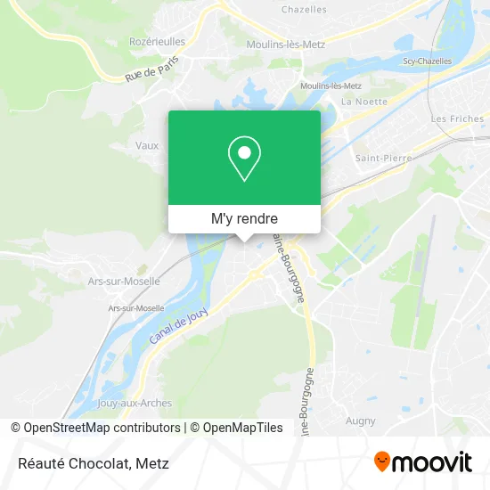 Réauté Chocolat plan