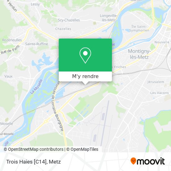 Trois Haies [C14] plan