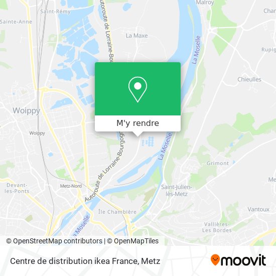 Centre de distribution ikea France plan
