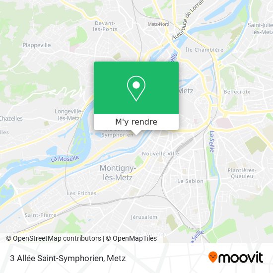 3 Allée Saint-Symphorien plan