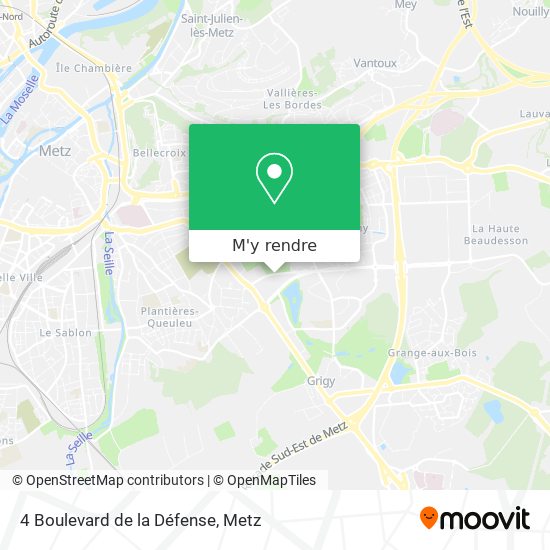 4 Boulevard de la Défense plan
