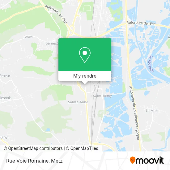 Rue Voie Romaine plan