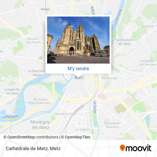 Cathédrale de Metz plan