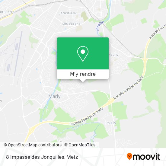 8 Impasse des Jonquilles plan