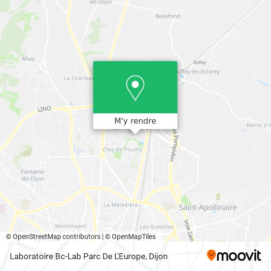 Laboratoire Bc-Lab Parc De L'Europe plan