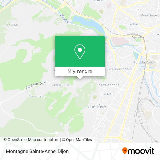 Montagne Sainte-Anne plan