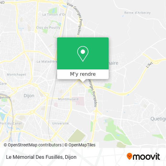 Le Mémorial Des Fusillés plan