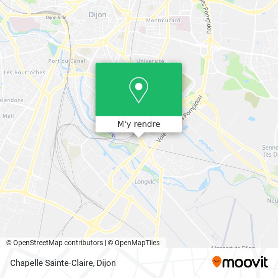 Chapelle Sainte-Claire plan