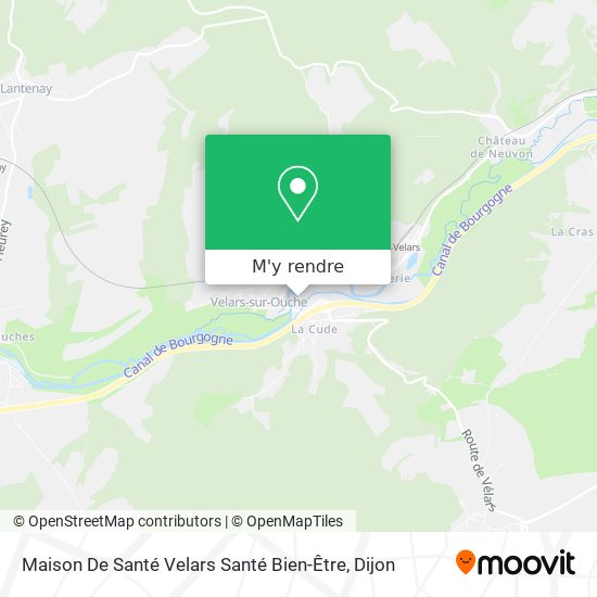 Maison De Santé Velars Santé Bien-Être plan