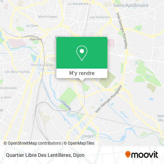 Quartier Libre Des Lentillères plan
