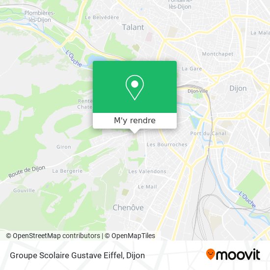 Groupe Scolaire Gustave Eiffel plan