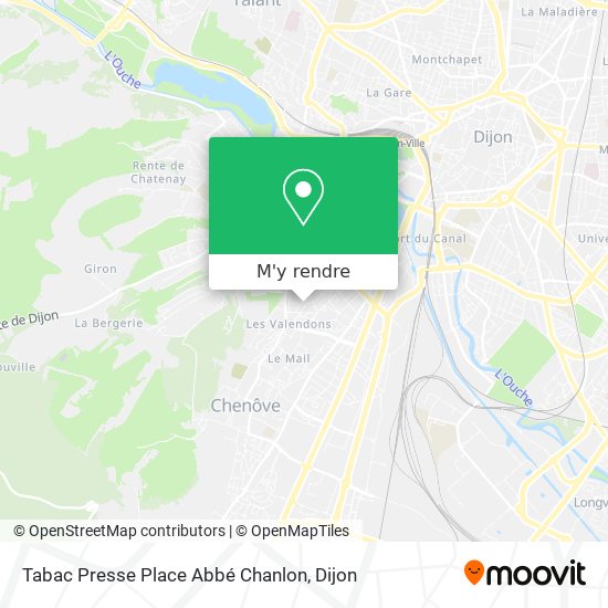 Tabac Presse Place Abbé Chanlon plan