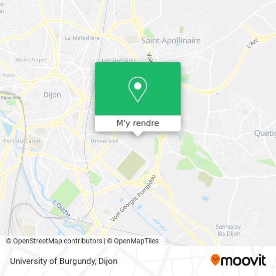 University of Burgundy plan