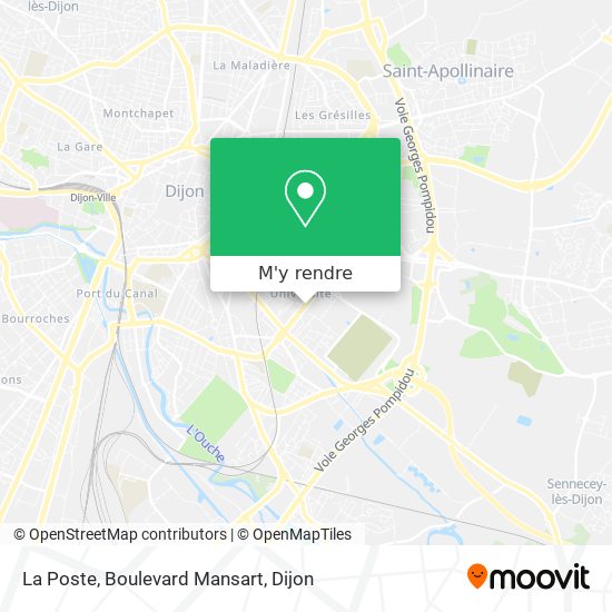 La Poste, Boulevard Mansart plan