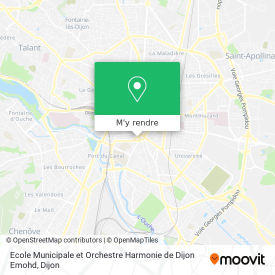 Ecole Municipale et Orchestre Harmonie de Dijon Emohd plan