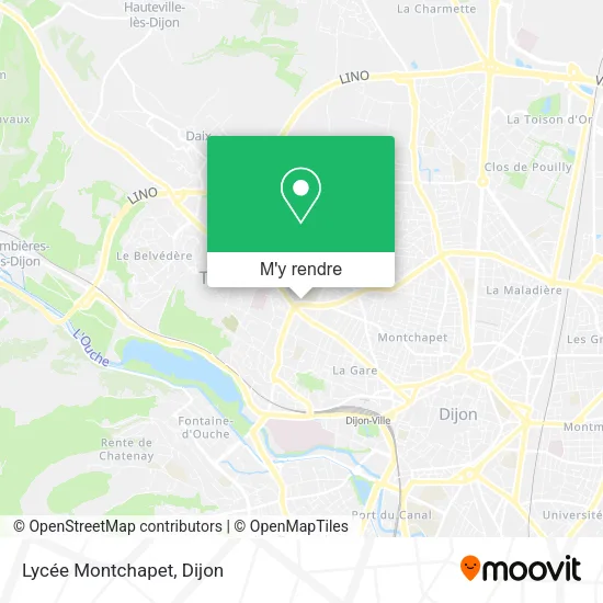 Lycée Montchapet plan