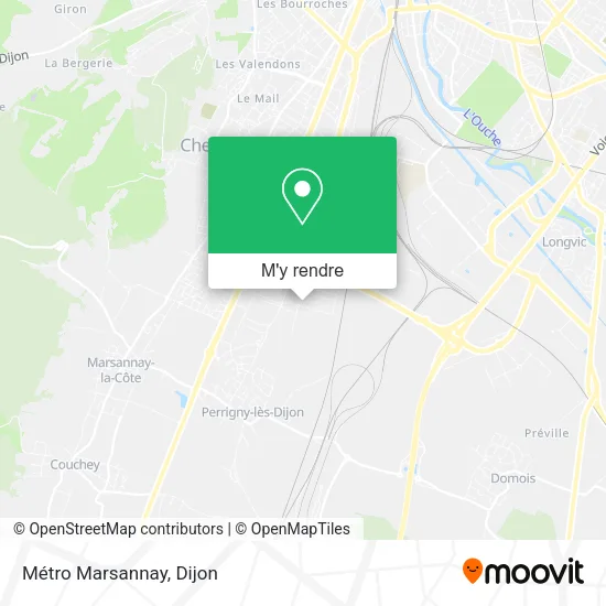 Métro Marsannay plan