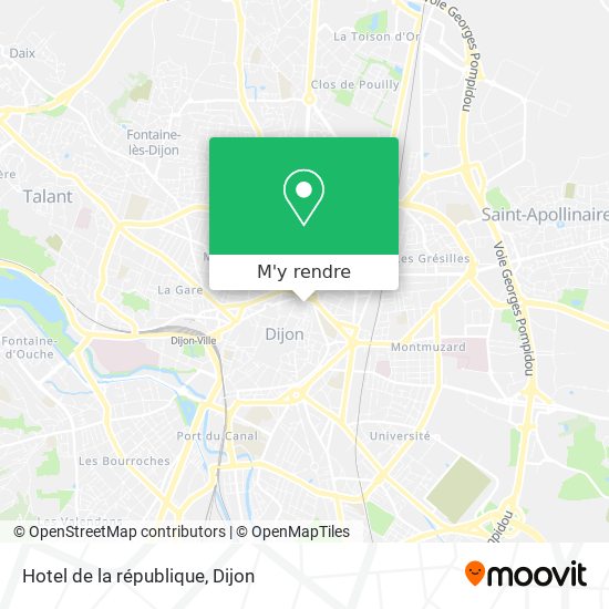 Hotel de la république plan