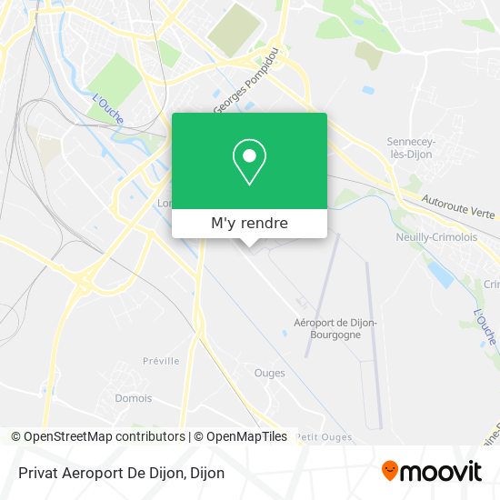 Privat Aeroport De Dijon plan