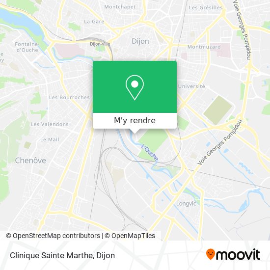 Clinique Sainte Marthe plan