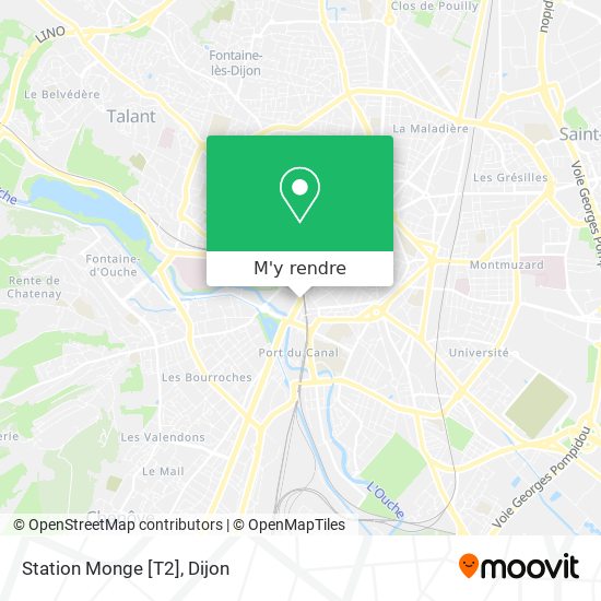 Station Monge [T2] plan