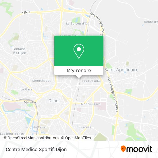 Centre Médico Sportif plan