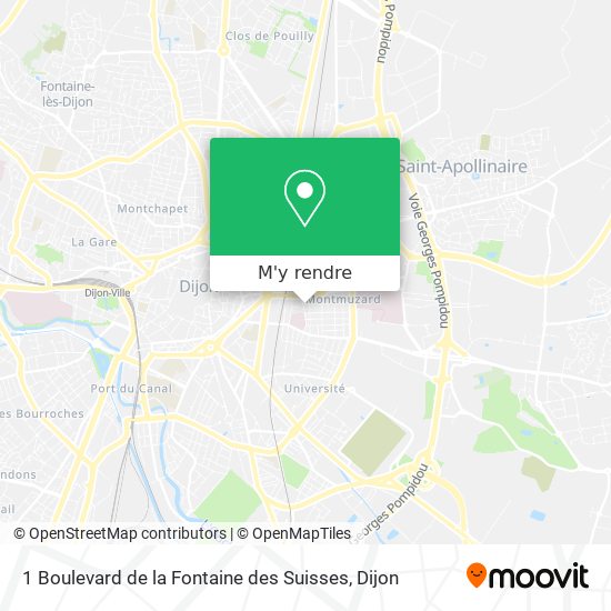 1 Boulevard de la Fontaine des Suisses plan