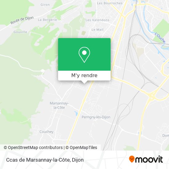 Ccas de Marsannay-la-Côte plan