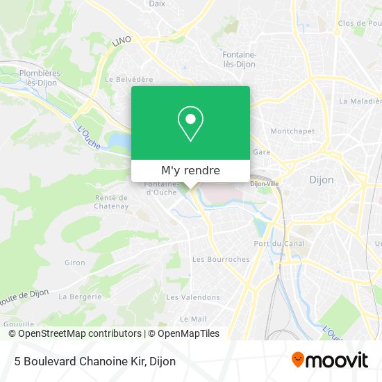 5 Boulevard Chanoine Kir plan