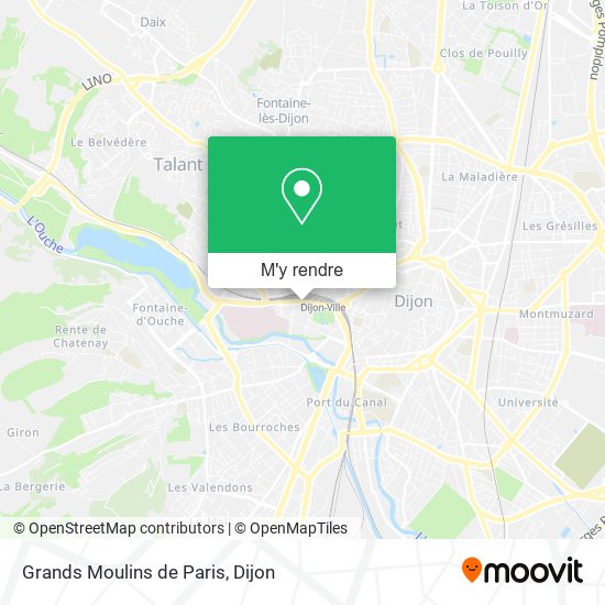 Grands Moulins de Paris plan