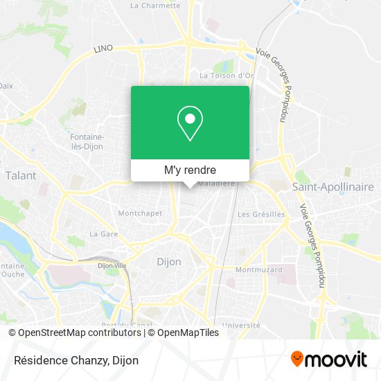Résidence Chanzy plan