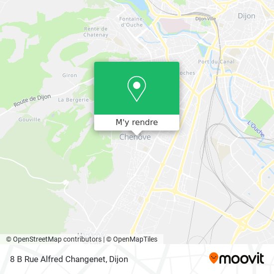 8 B Rue Alfred Changenet plan