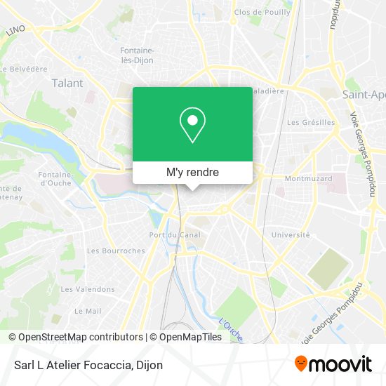 Sarl L Atelier Focaccia plan