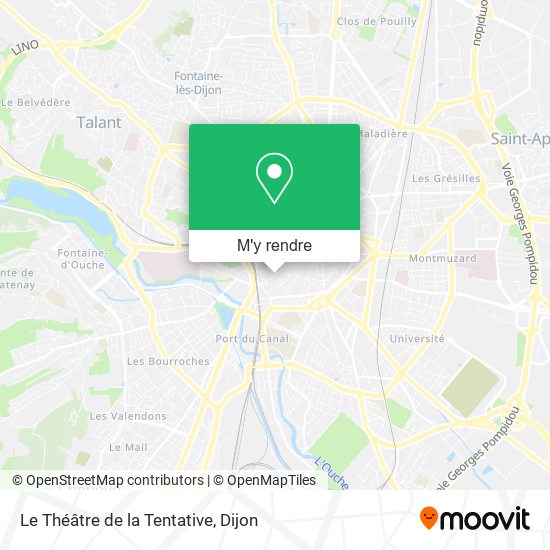 Le Théâtre de la Tentative plan