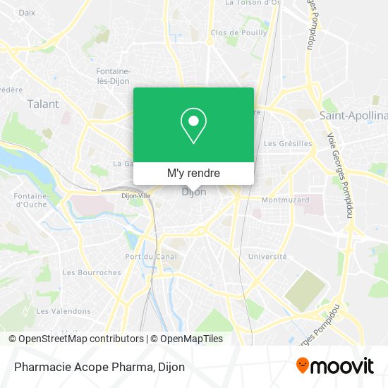 Pharmacie Acope Pharma plan