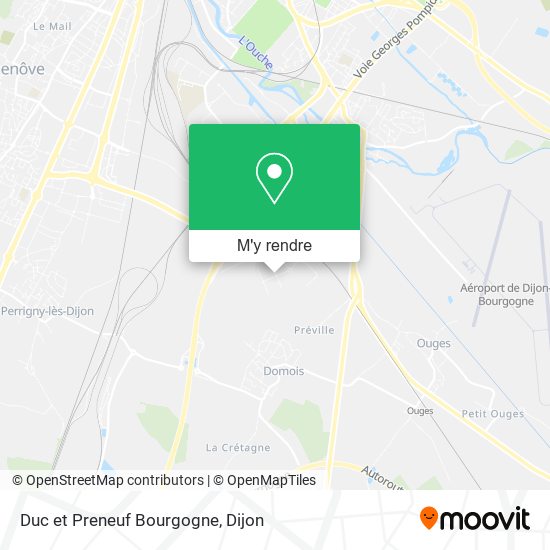 Duc et Preneuf Bourgogne plan