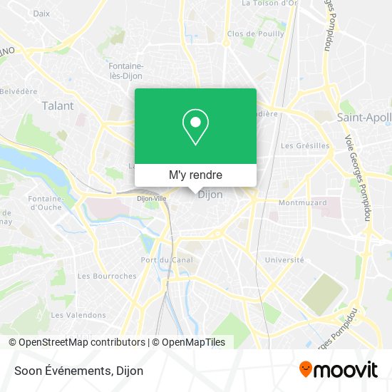 Soon Événements plan