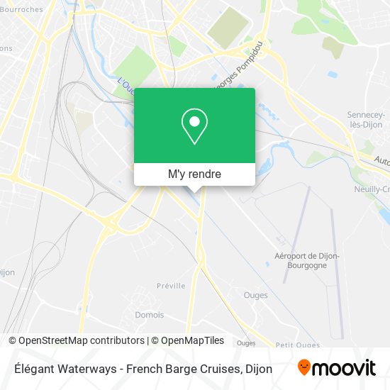 Élégant Waterways - French Barge Cruises plan