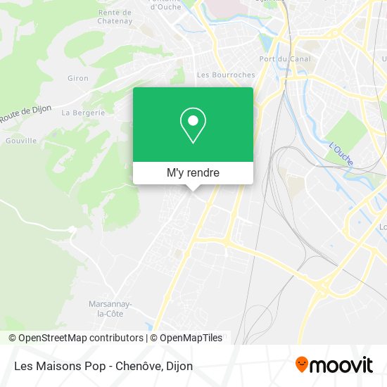 Les Maisons Pop - Chenôve plan