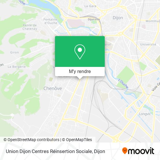 Union Dijon Centres Réinsertion Sociale plan