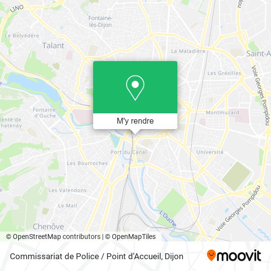 Commissariat de Police / Point d'Accueil plan