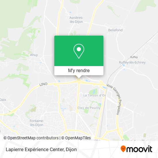 Lapierre Expérience Center plan