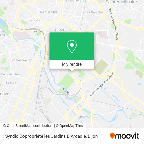 Syndic Copropriété les Jardins D Arcadie plan